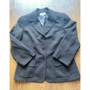 Oversized Vintage Polkadot Office Siren Blazer Size 14